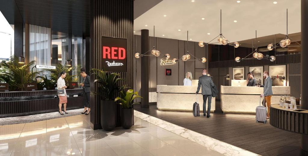 Готель Radisson Red, Oslo Airport Ґардермуен Екстер'єр фото